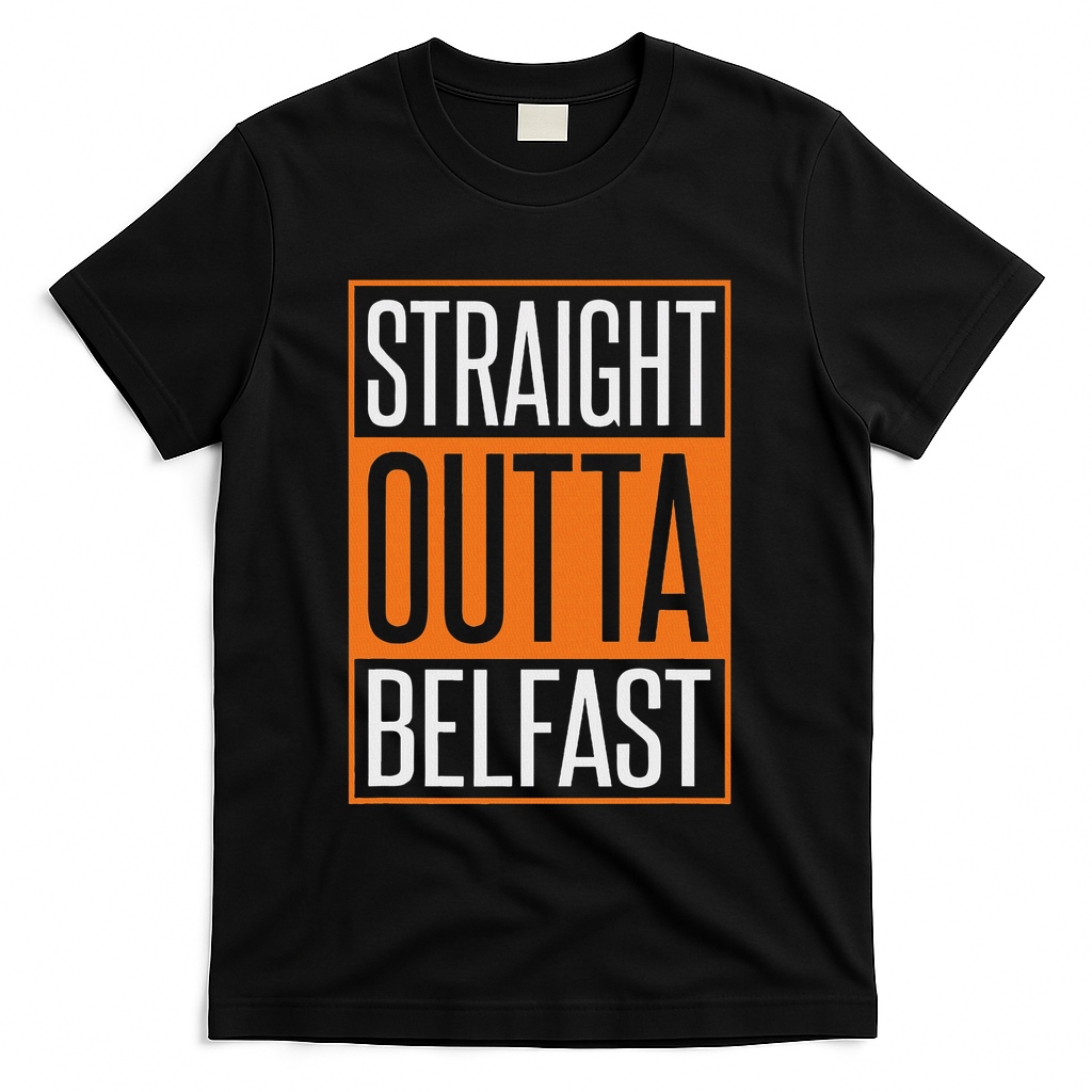 Straight Outta Preschool Pre School Graduation Funny Cool T-Shirt - Black