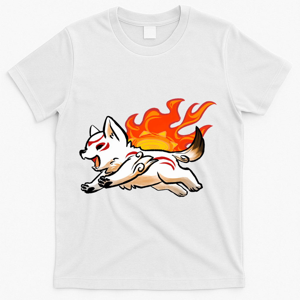 Summer Okami T-Shirt - White