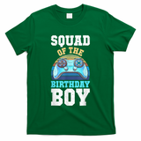 Squad Of The Birthday Boy Matching Video Gamer Birthday T-Shirt