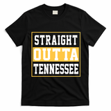 Straight Outta Tennessee T-Shirt - Black