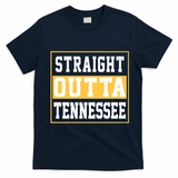 Straight Outta Tennessee T-Shirt - Navy Blue