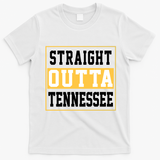 Straight Outta Tennessee T-Shirt - White