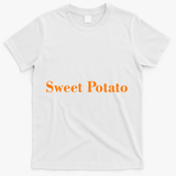 Sweet Potato And Kind Of Rude Potato Matching Thanksgiving T-Shirt - White