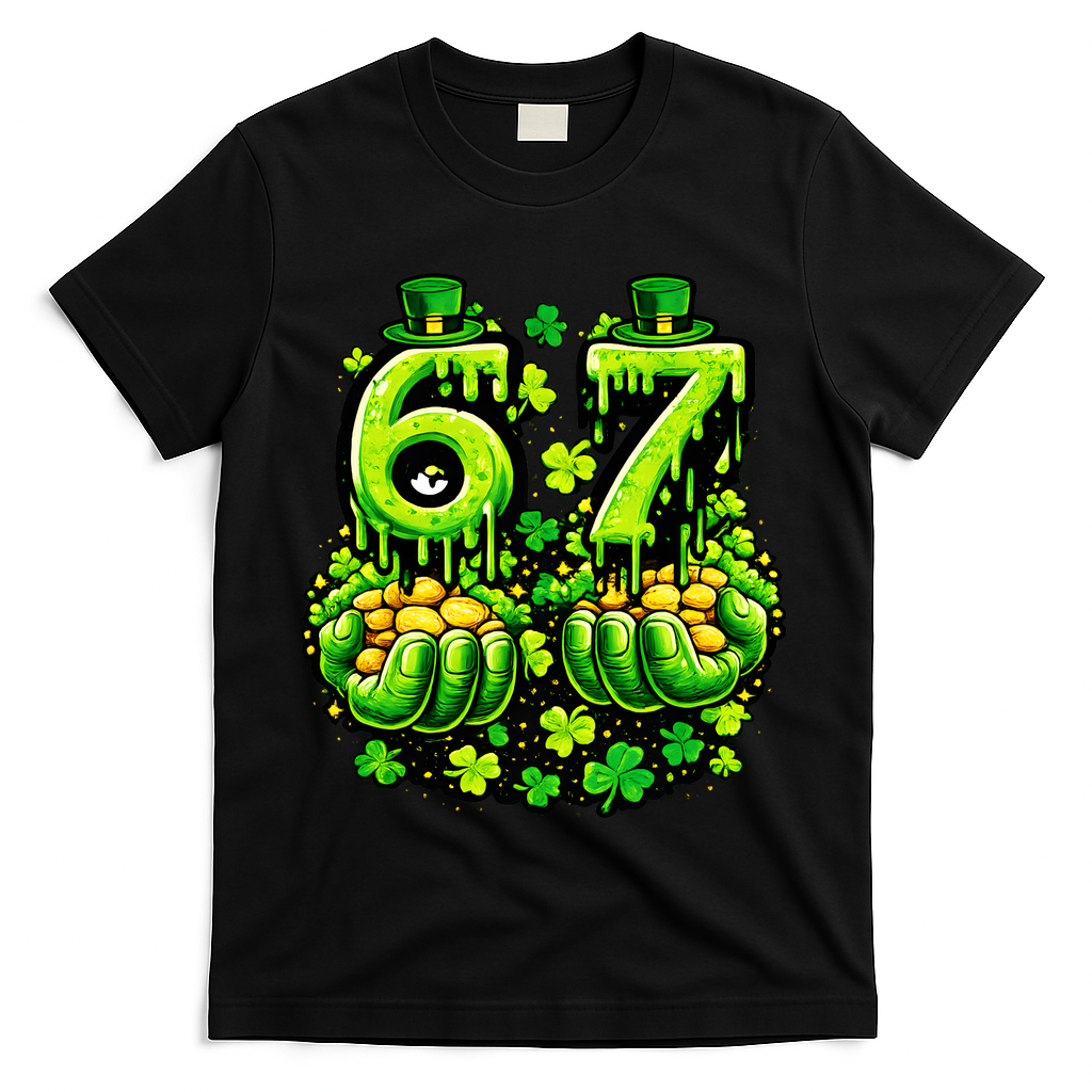 St Patricks Day 67 Six Seven 6-7 T-Shirt