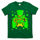 St Patricks Day Video Game Gaming Gamer Gift T-Shirt