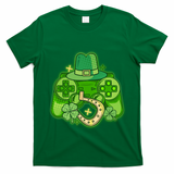 St Patricks Day Lucky Video Game Controller T-Shirt