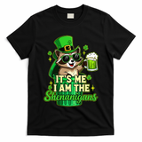 St Patrick's Day Its Me I Am The Shenanigans Raccoon T-Shirt