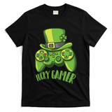  St Patricks Day Lucky Gamer T-Shirt