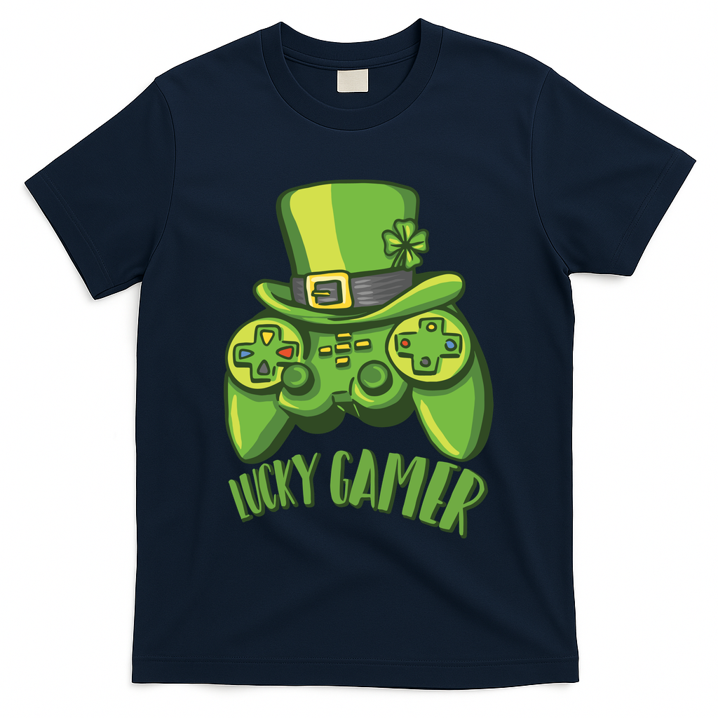St Patricks Day Lucky Gamer T-Shirt