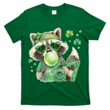 St Patrick?? Day 67 Raccoon Viral Meme T-Shirt