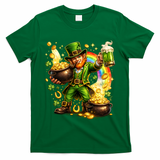 St Patricks Day Irish Leprechaun Pot Of Gold T-Shirt