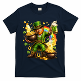 St Patricks Day Irish Leprechaun Pot Of Gold T-Shirt