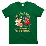 Santa Paws Is Coming to Town – Xmas Corgi - Green