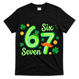 St Patrick's Lucky 67 Six Seven 6-7 Meme T-Shirt