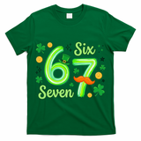 St Patrick's Lucky 67 Six Seven 6-7 Meme T-Shirt