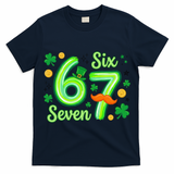 St Patrick's Lucky 67 Six Seven 6-7 Meme T-Shirt