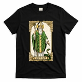 St Patrick Snake Gon Git Card Saint Pattys Vintage T-Shirt