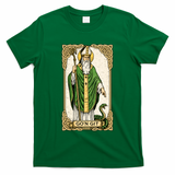 St Patrick Snake Gon Git Card Saint Pattys Vintage T-Shirt