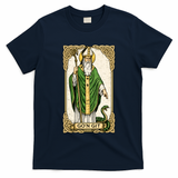 St Patrick Snake Gon Git Card Saint Pattys Vintage T-Shirt