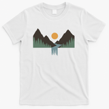 Sunset Peaks - White