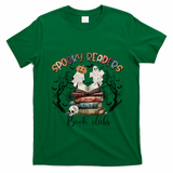 Spooky Readers Book Clubs T-Shirt - Irish Green