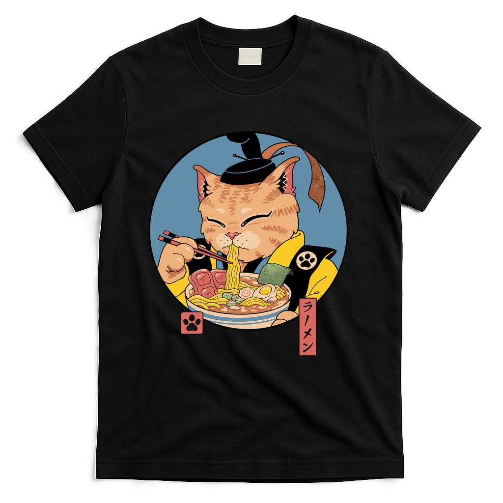 Shogun Ramen Cat - Black