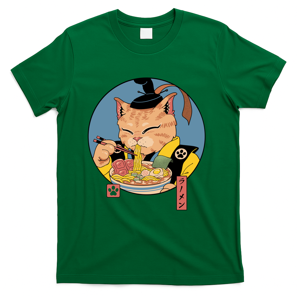 Shogun Ramen Cat - Green