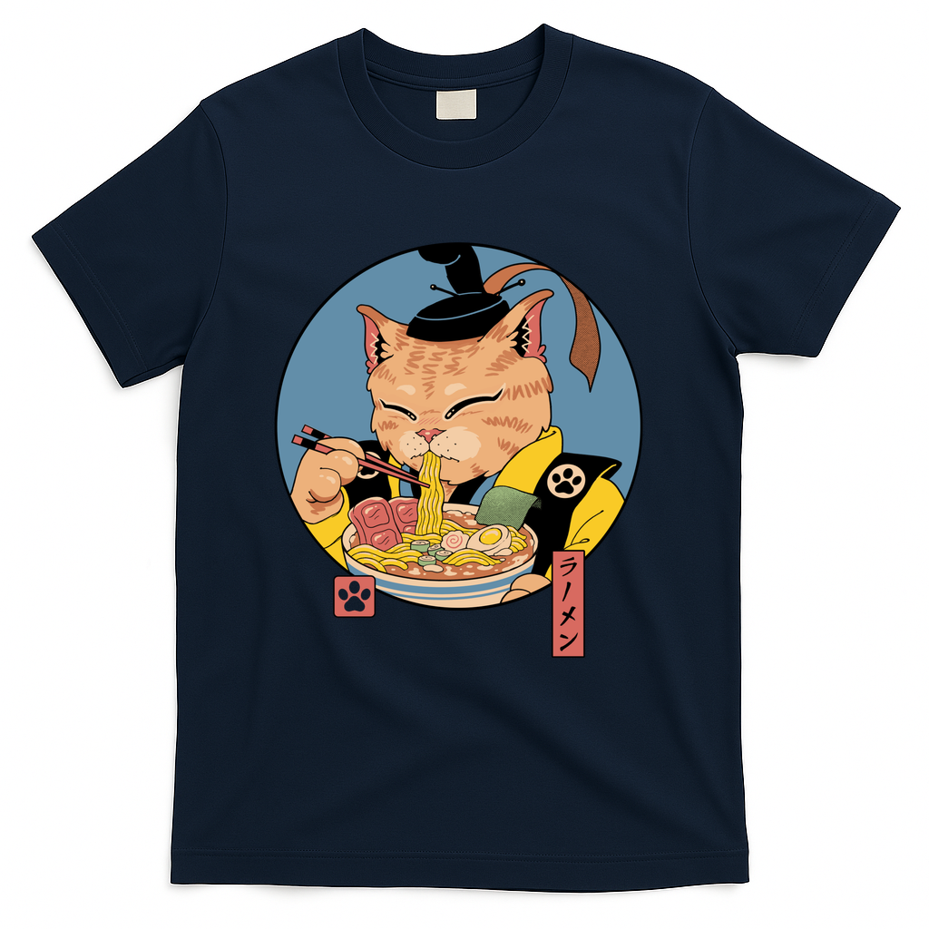 Shogun Ramen Cat - Navy