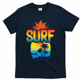 Pineapple Summer Surf T-Shirt - Navy