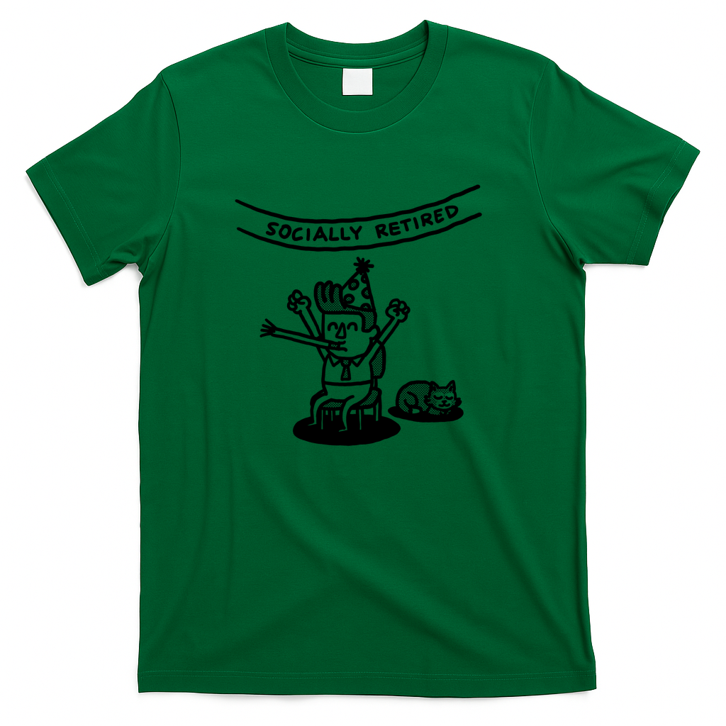 Socially retired - Green