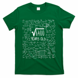 Square Root of 6400: 80 Years Old - 80th Birthday T-Shirt
