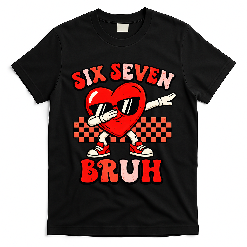 Six Seven 67 Meme Cool Valentine?? Day 6-7 T-Shirt