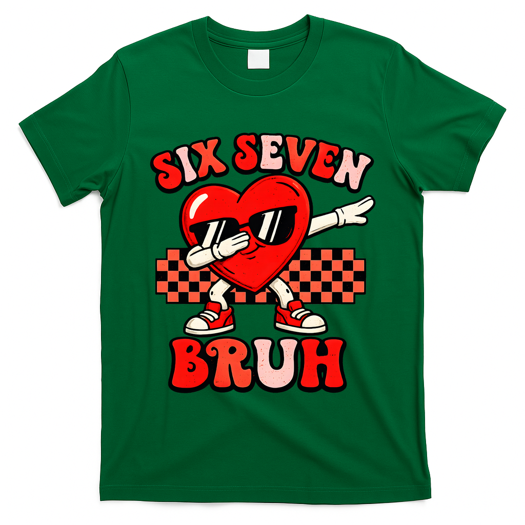 Six Seven 67 Meme Cool Valentine?? Day 6-7 T-Shirt