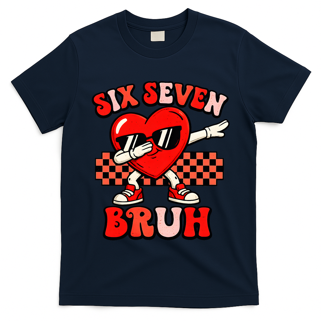 Six Seven 67 Meme Cool Valentine?? Day 6-7 T-Shirt