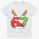 Six Seven 67 Funny Teacher Christmas T-Shirt - White