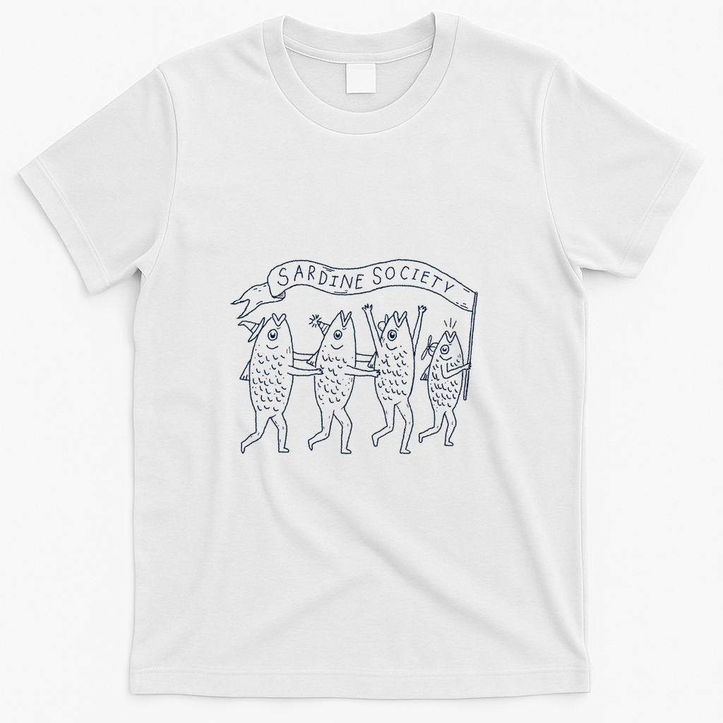 Sardine Society - White