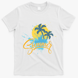 Summer Splash Beach Life T-Shirt - White