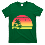 Summer Sunset T-Shirt - Green