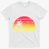 Summer Sunset T-Shirt - White