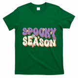Spooky Season Cute Halloween Vibe Gift T-Shirt - Irish Green