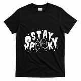 Stay Spooky Halloween Festive T-Shirt - Black