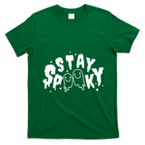 Stay Spooky Halloween Festive T-Shirt - Irish Green