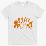 Stay Spooky Halloween Festive T-Shirt - White