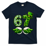 Six Seven Meme 67 St Patricks Day Shamrock Irish Clover T-Shirt
