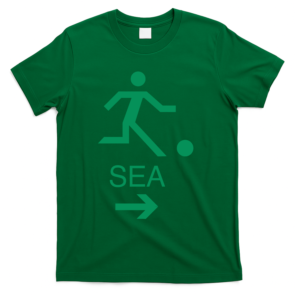 Seattle Soccer Man - Green