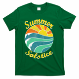 Summer Solstice Midsommar Festival Gidt Idea T-Shirt - Green