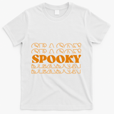 Spooky Season Retro Halloween T-Shirt - White