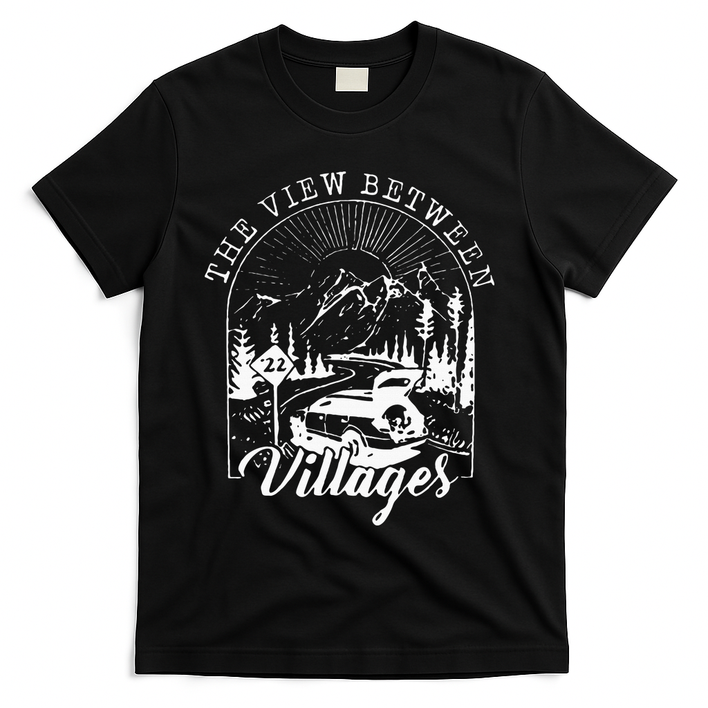 Stick Season Summer T-Shirt - Black