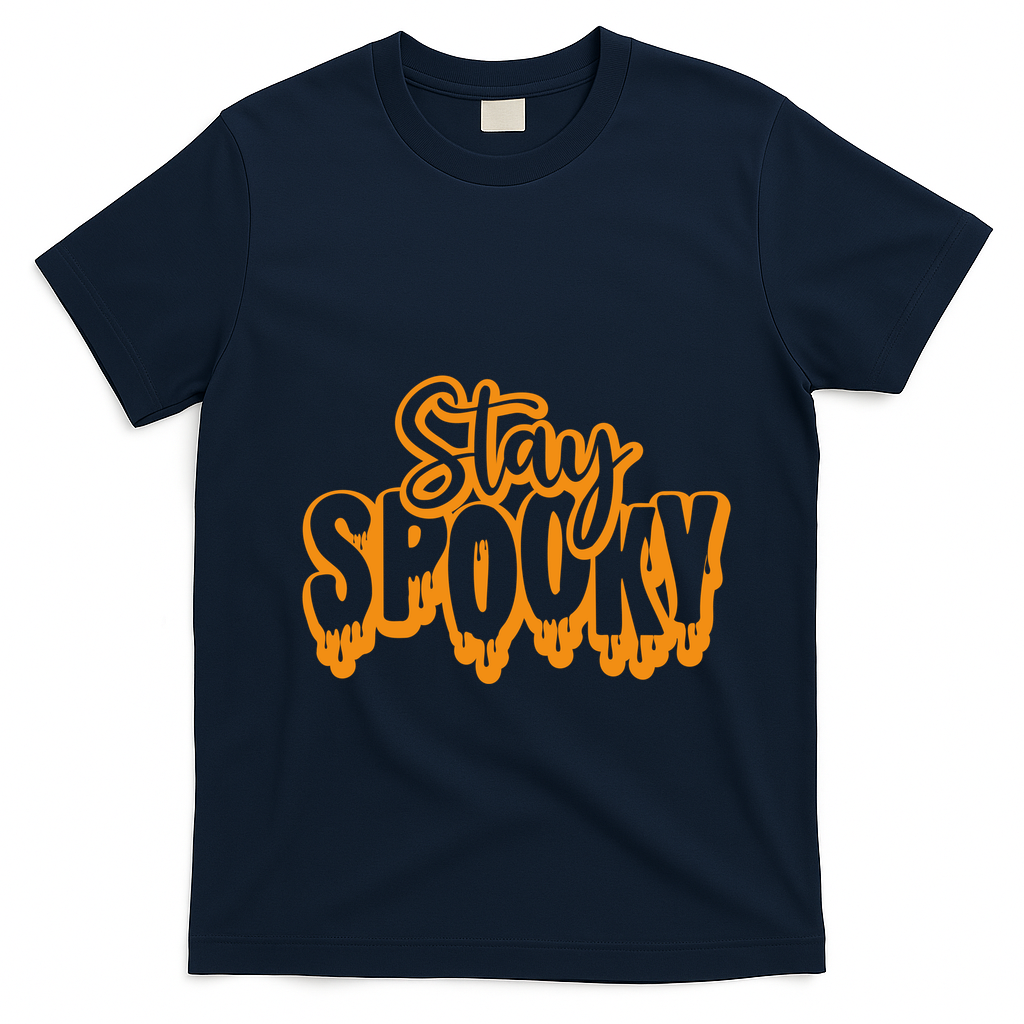 Stay Spooky T-Shirt - Navy Blue