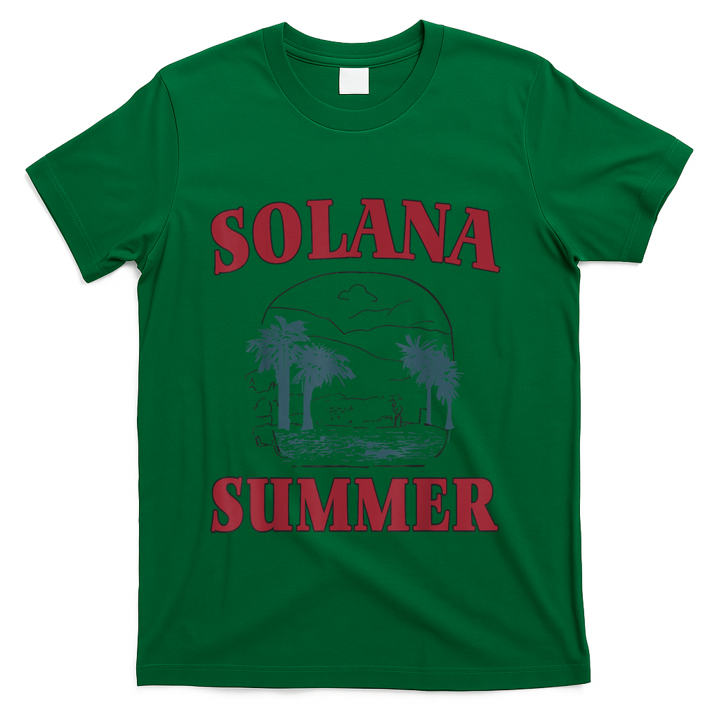 Solana Summer T-Shirt - Green